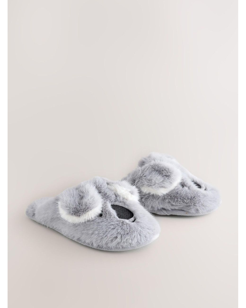 Next White Hausschuh
