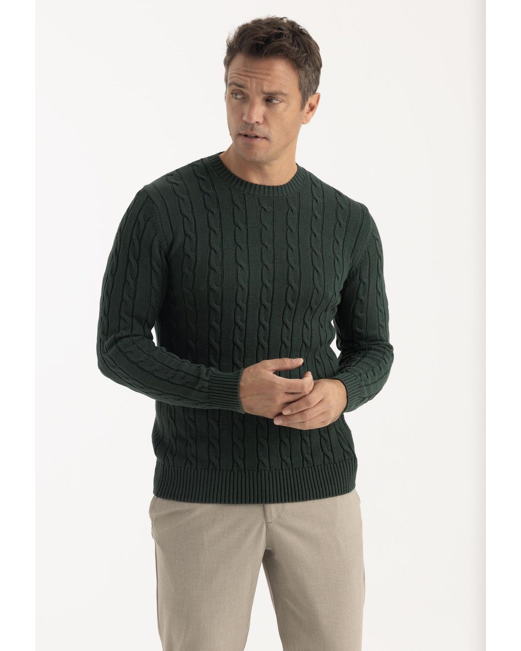 Felix Hardy Pullover in Green für Herren