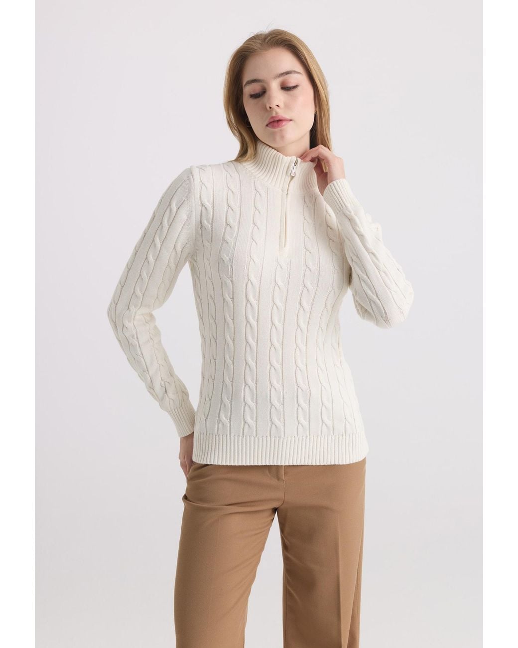 Felix Hardy White Pullover