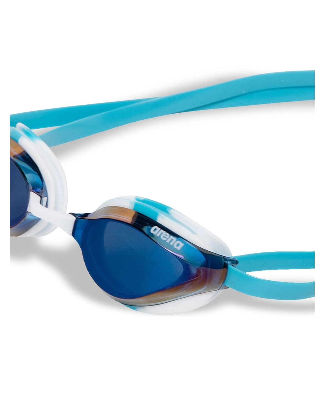 Arena Schwimmbrille Python Mirror in Blue für Herren