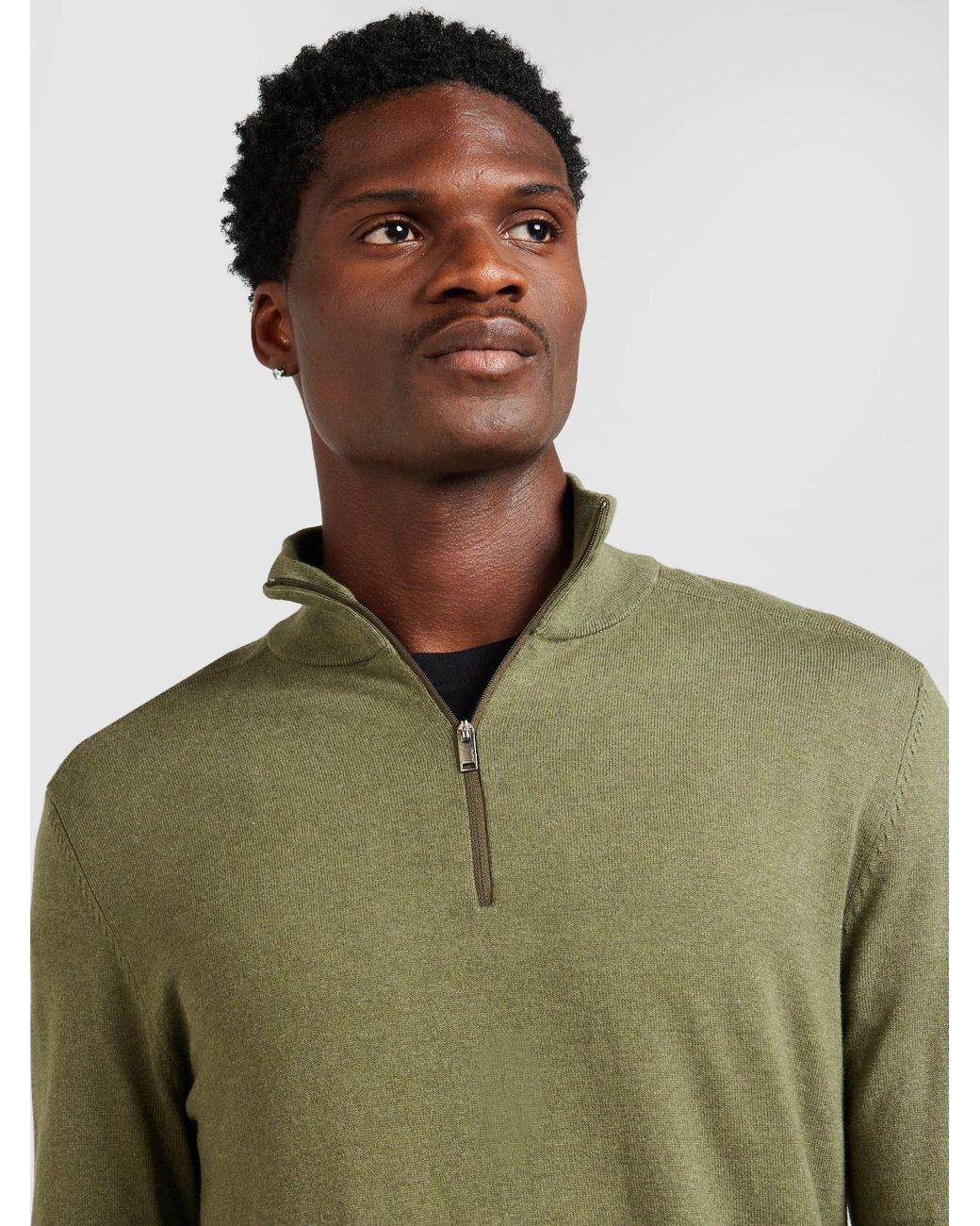 SELECTED Pullover Berg in Green für Herren