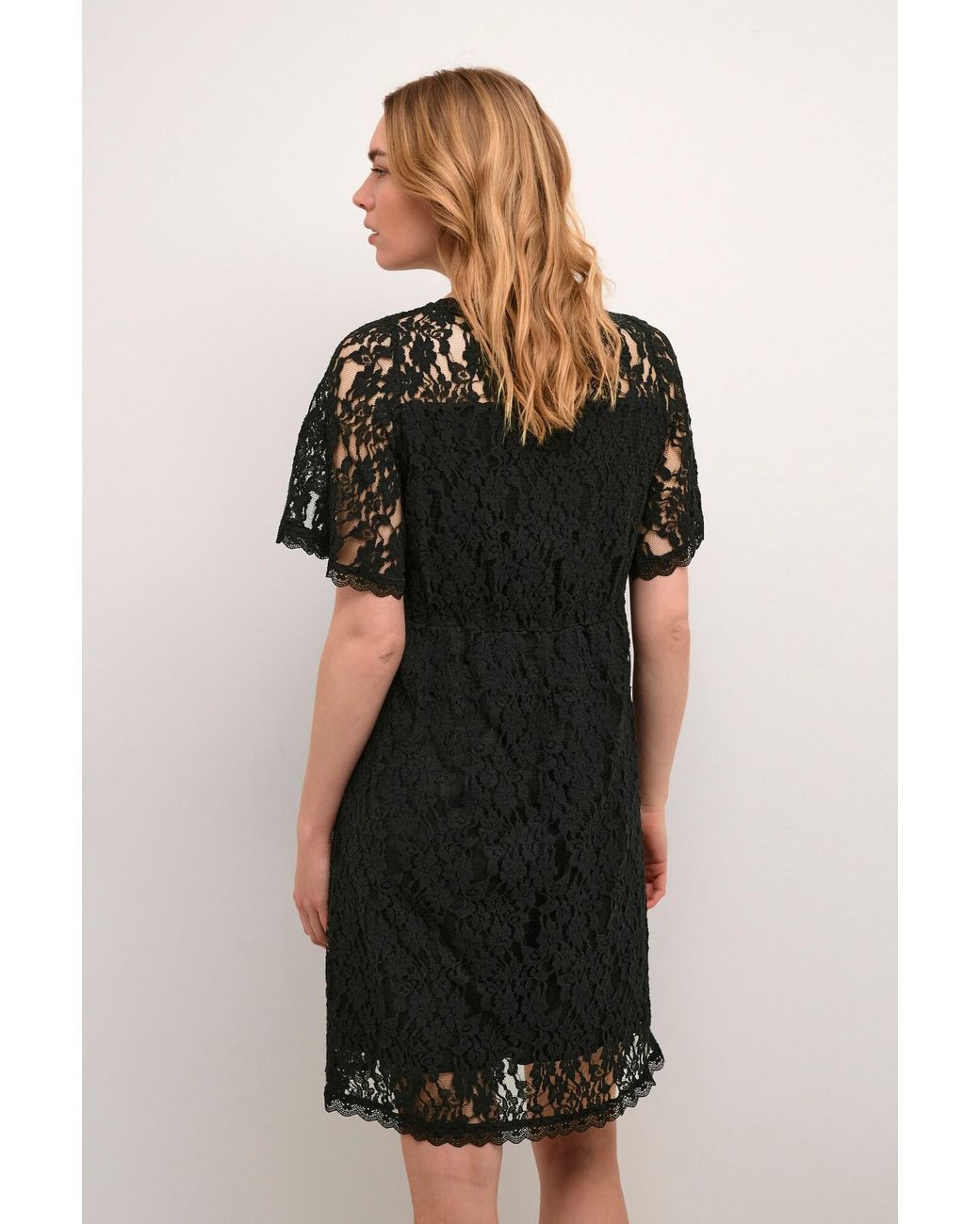 Cream Black Kleid Kit
