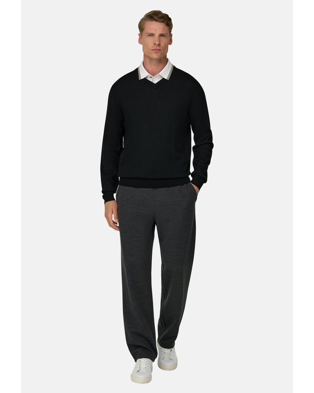 Boggi Pullover in Black für Herren