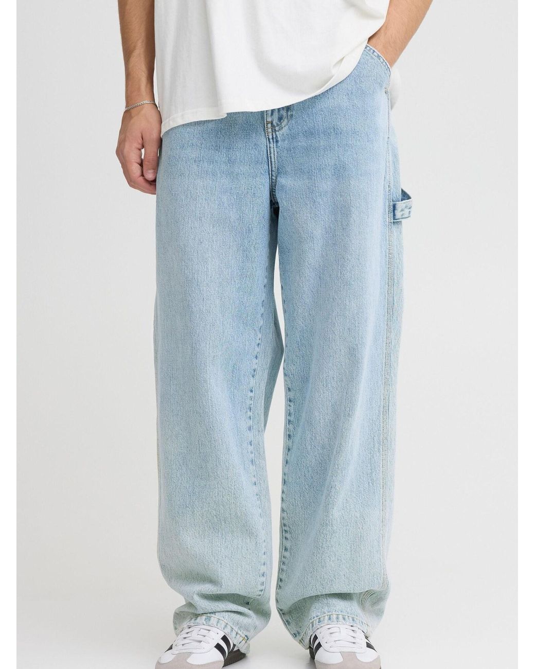 Solid Relax-Fit-Jeans Sdmason Carpenter in Blue für Herren