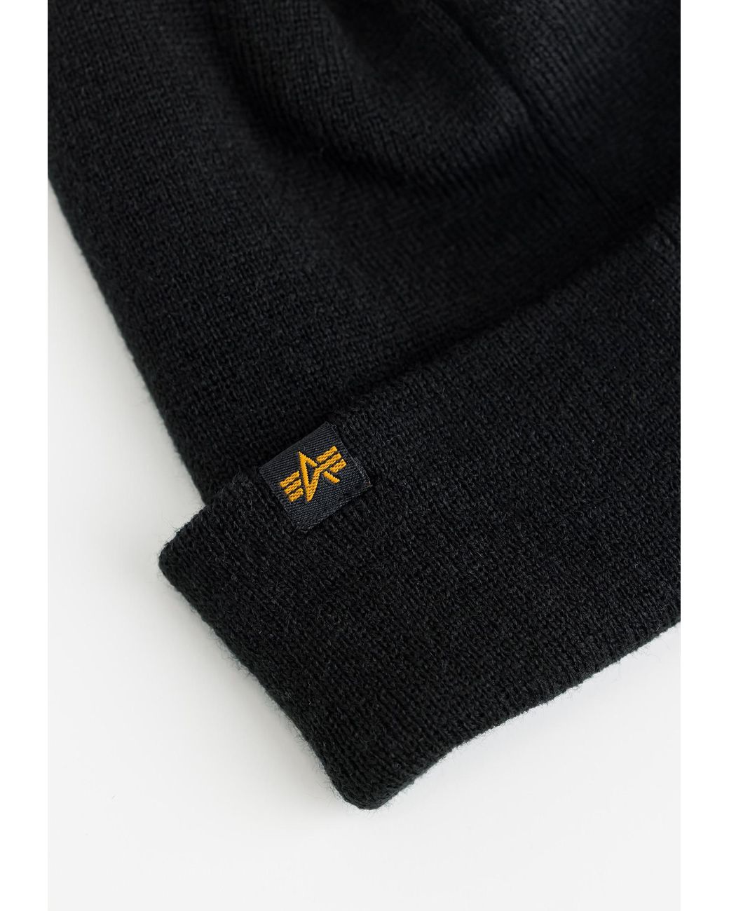 Alpha Industries Black Mütze