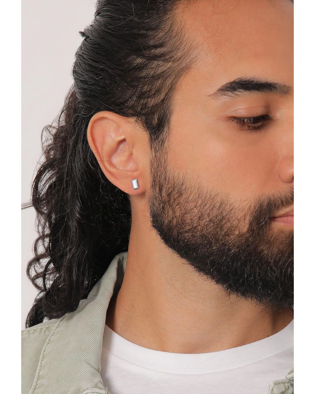 Kuzzoi Ohrringe in Metallic für Herren