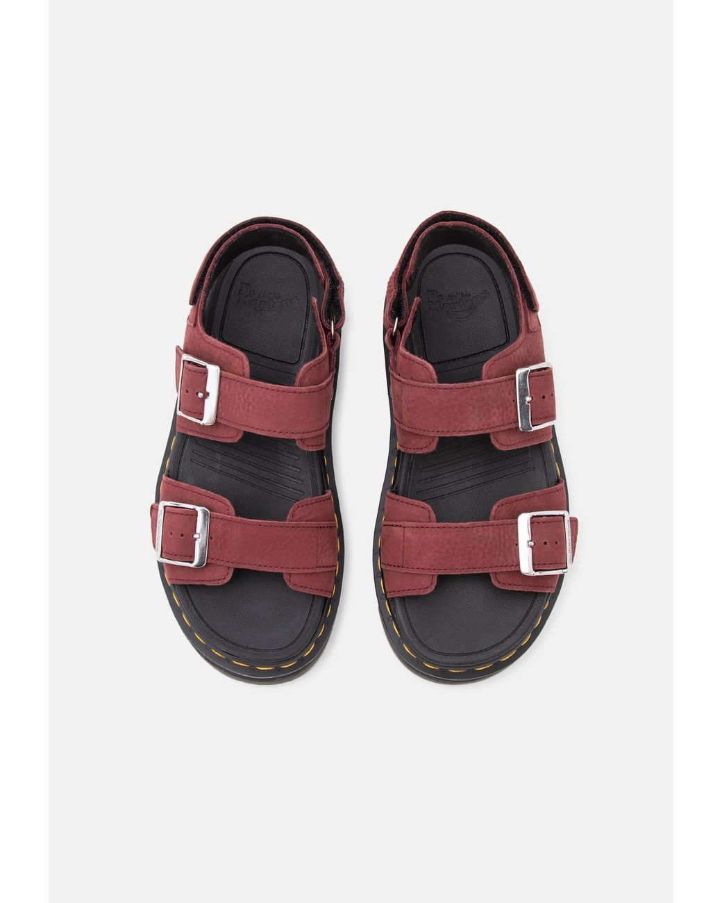Dr. Martens Red Sandale