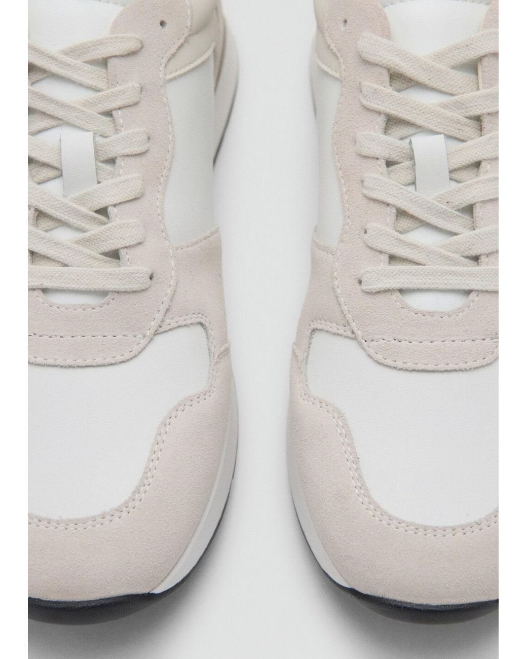 Mango Sneaker Low in White für Herren