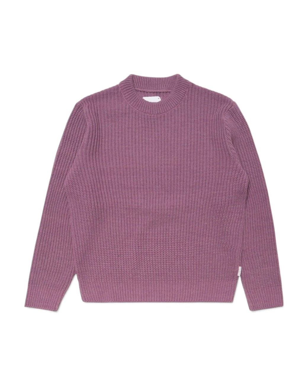 Edwin Pullover Nix Sweater Grape Nectar in Purple für Herren