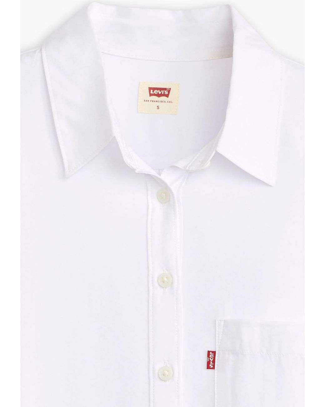 Levi's White Levis Bluse