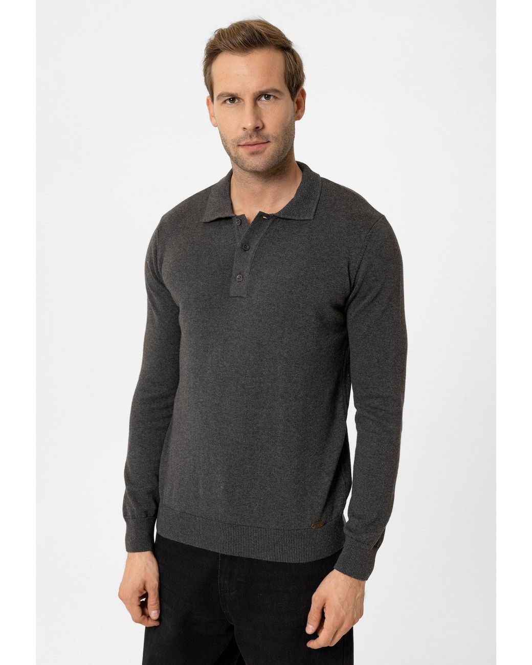 Moxx Paris Polo Pullover in Blue für Herren