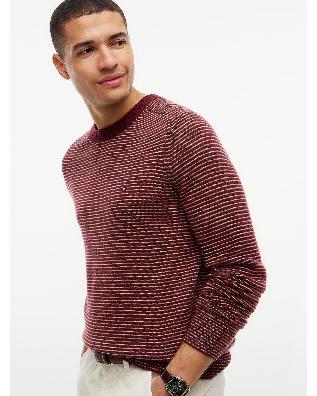 Tommy Hilfiger Pullover in Purple für Herren
