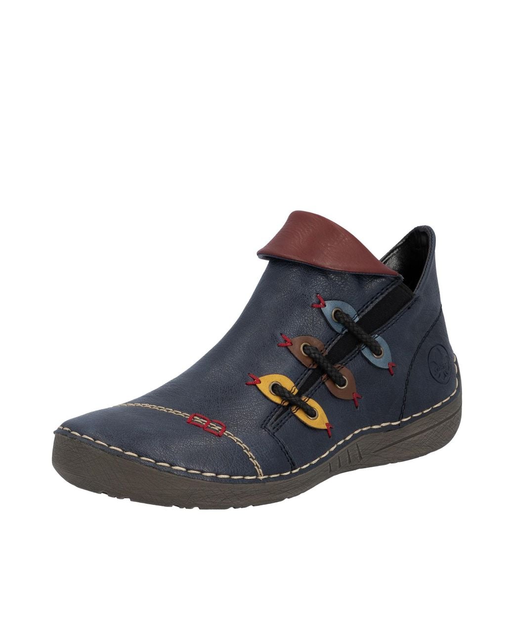 Rieker Blue Ankle Boots