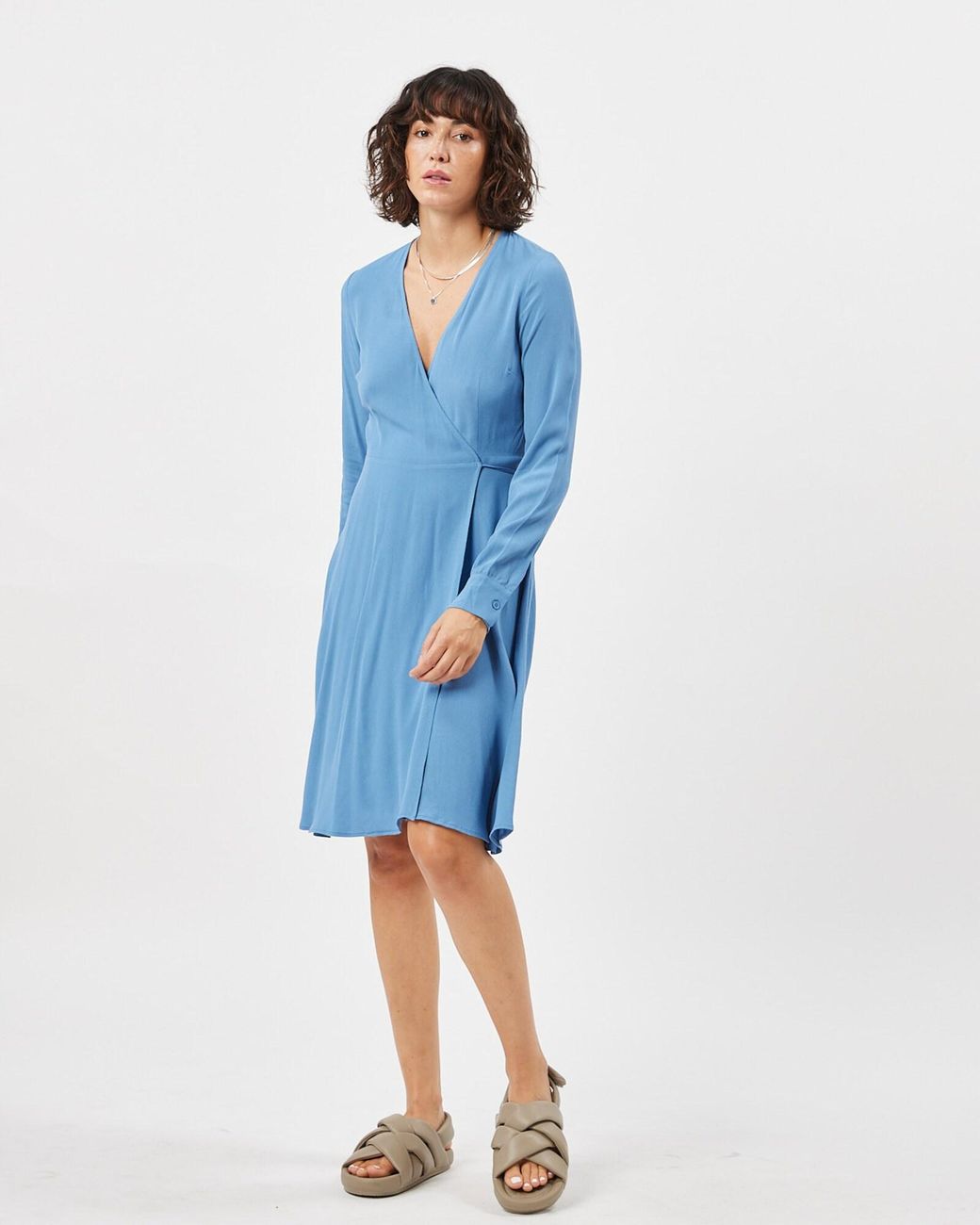 Minimum Blue Kleid
