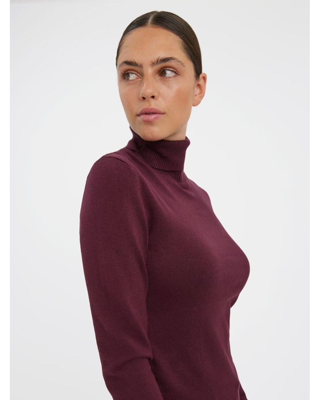 Vero Moda Purple Pullover Vmglory