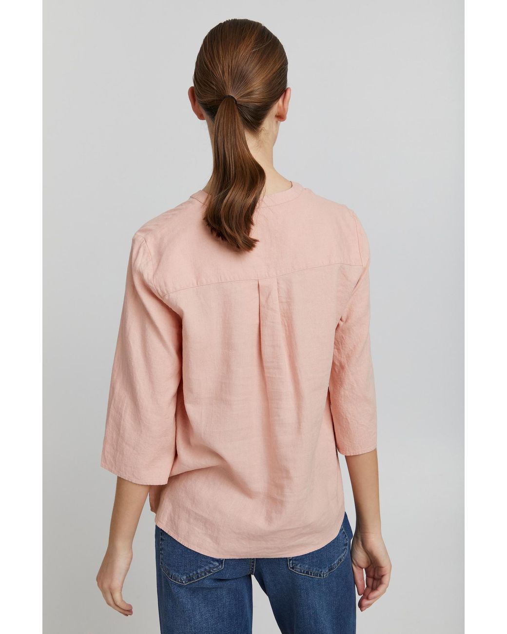 Oxmo Pink Bluse