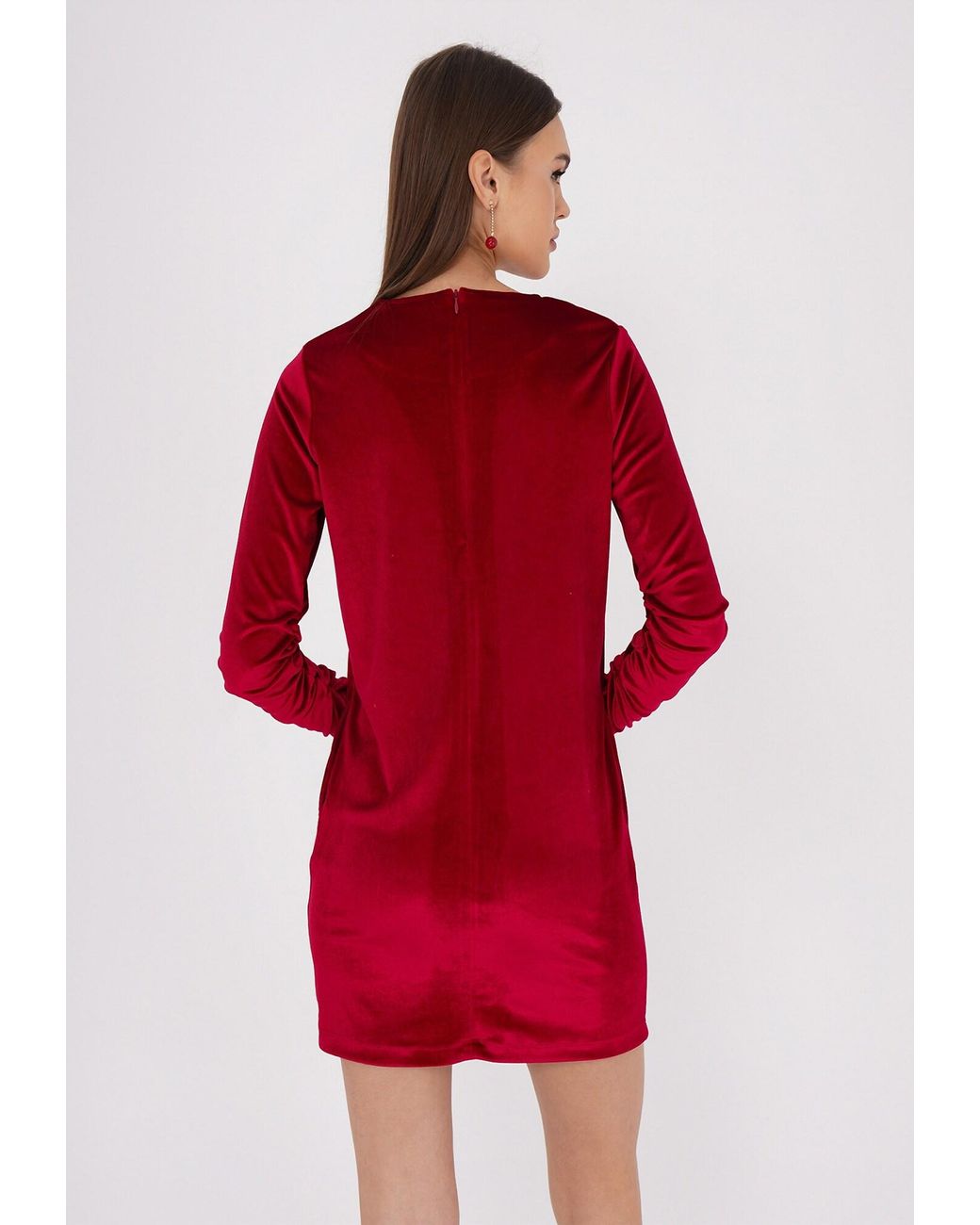 FRESHLIONS Red Kleid Sinah