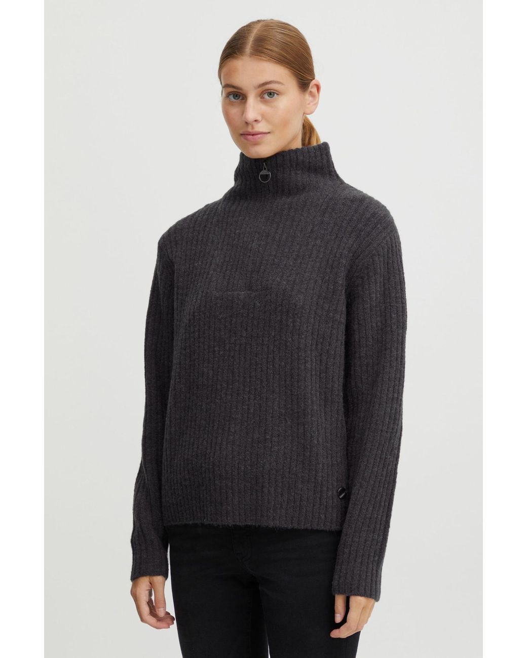 Oxmo Black Pullover Saline