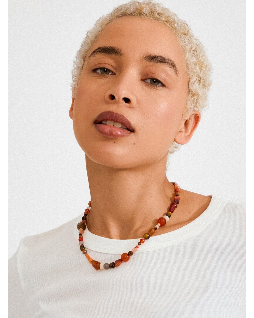 Pilgrim White Kette Iris