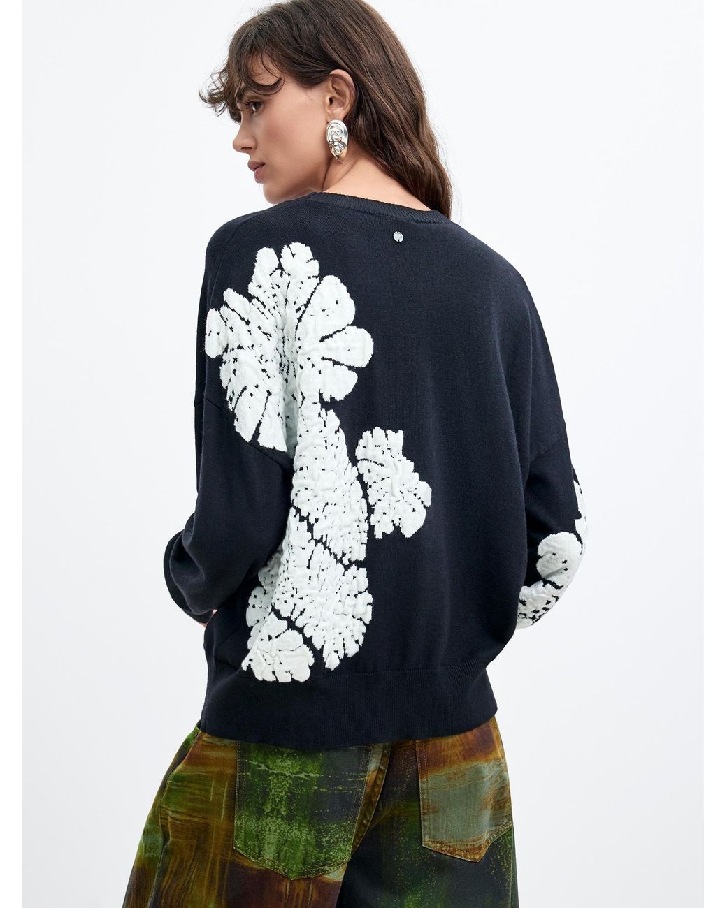 Desigual Blue Pullover