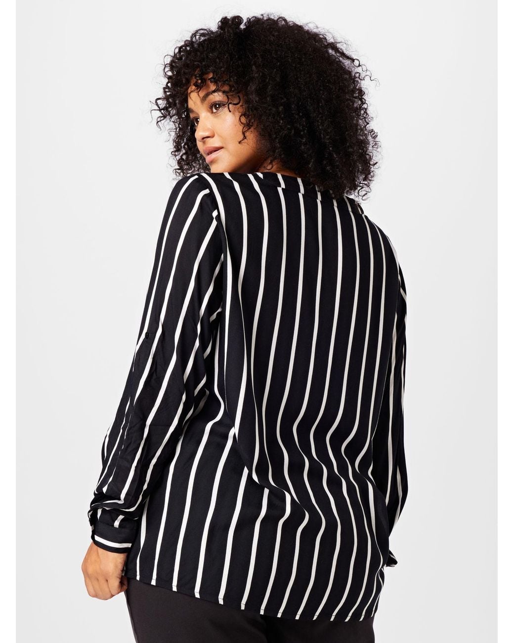 Kaffe Black Bluse Sida