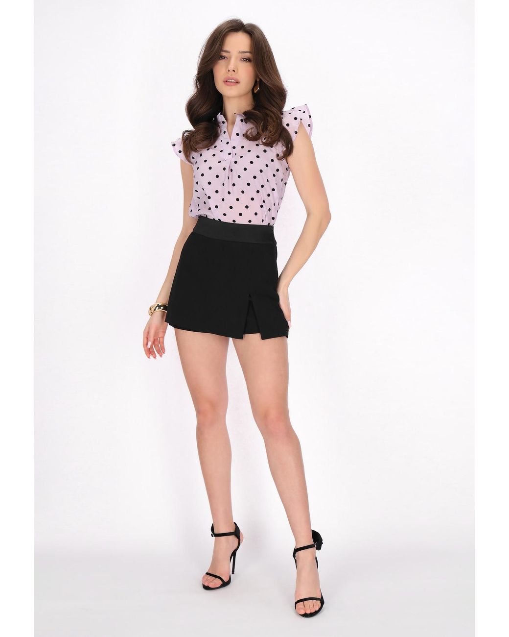 faina Pink Bluse Fashion Look