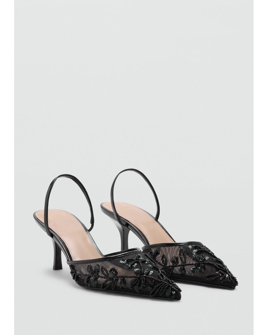 Mango White Pumps Sunto