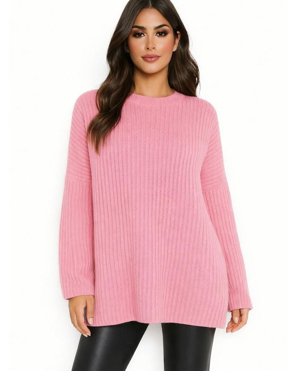 Worldclassca Pink Oversizepullover Dicker