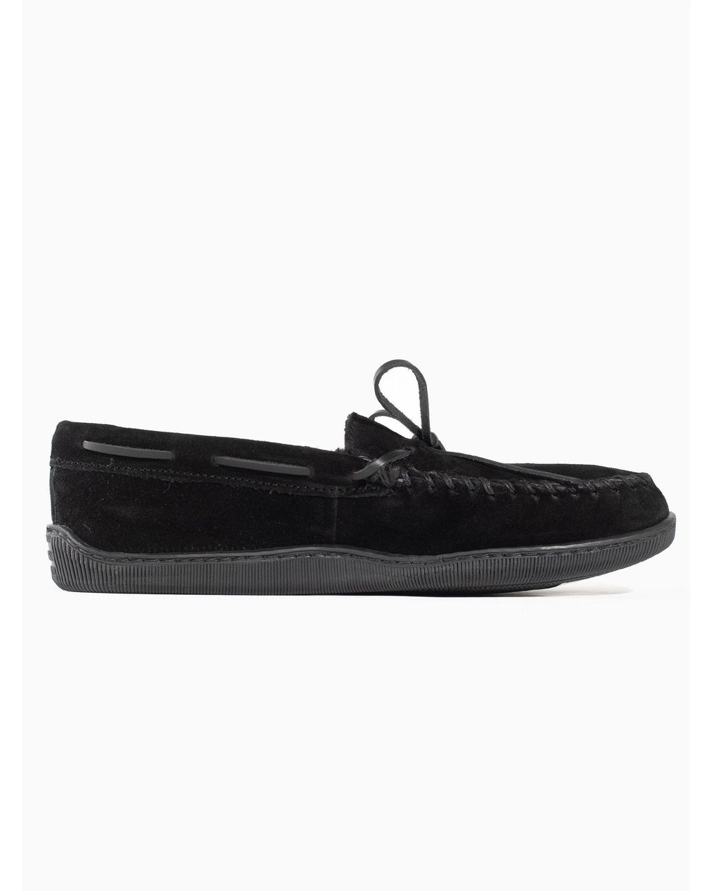 Minnetonka Mokassin in Black für Herren