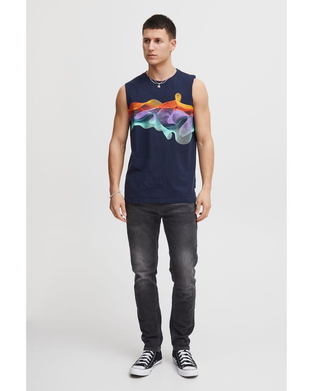 Solid Shirt 'sdpedros' in Blue für Herren