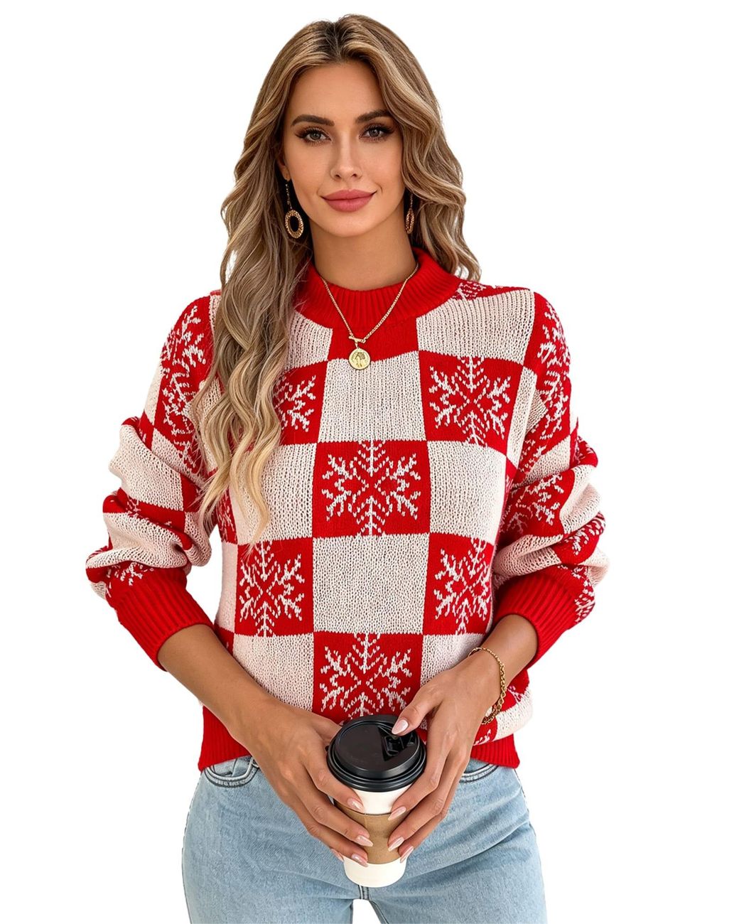 KoJooin Red Pullover
