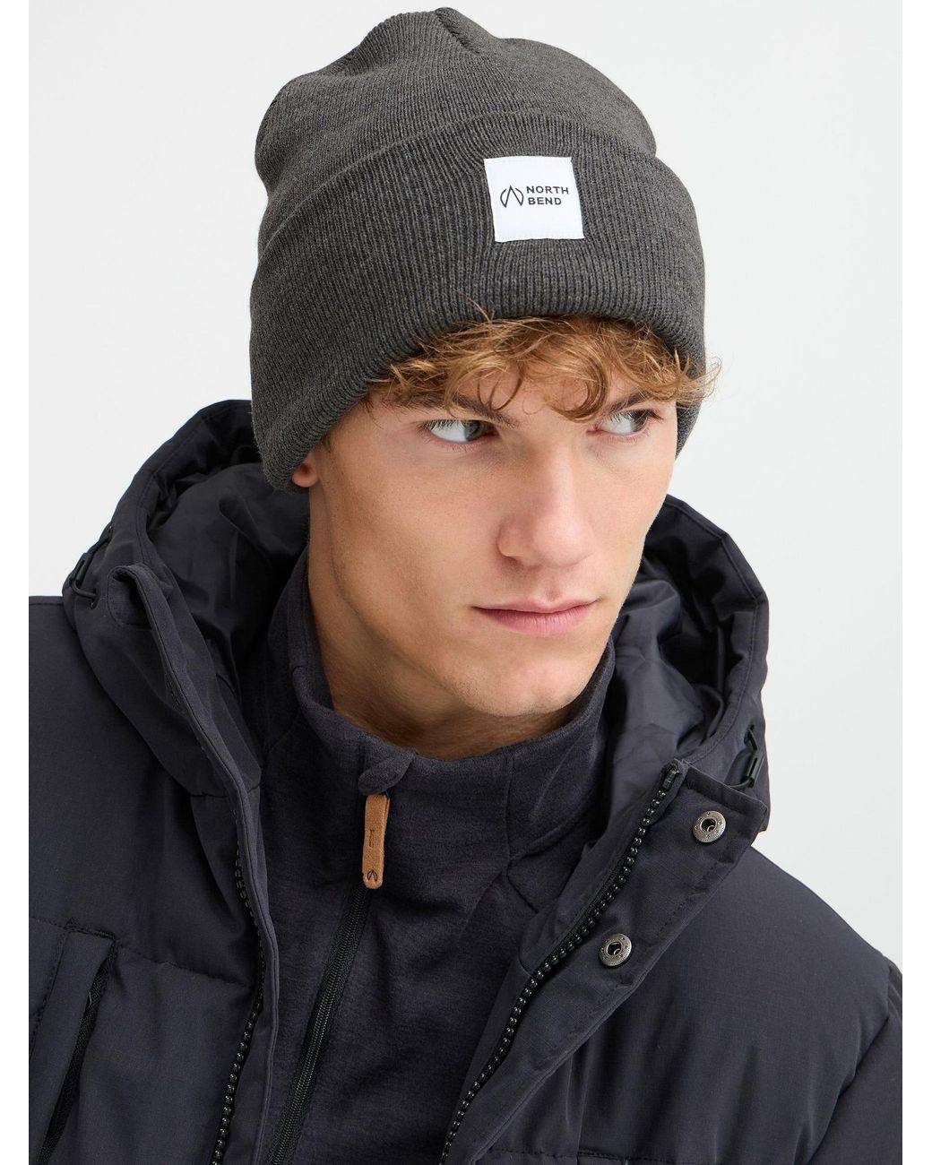 North Bend Mütze Lou U in Gray für Herren