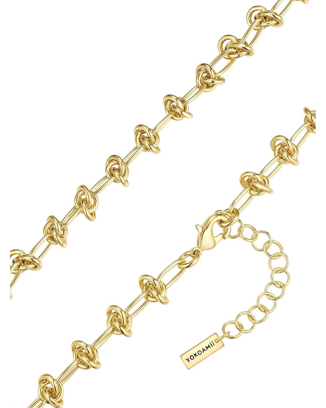 YOKOAMII Metallic Kette