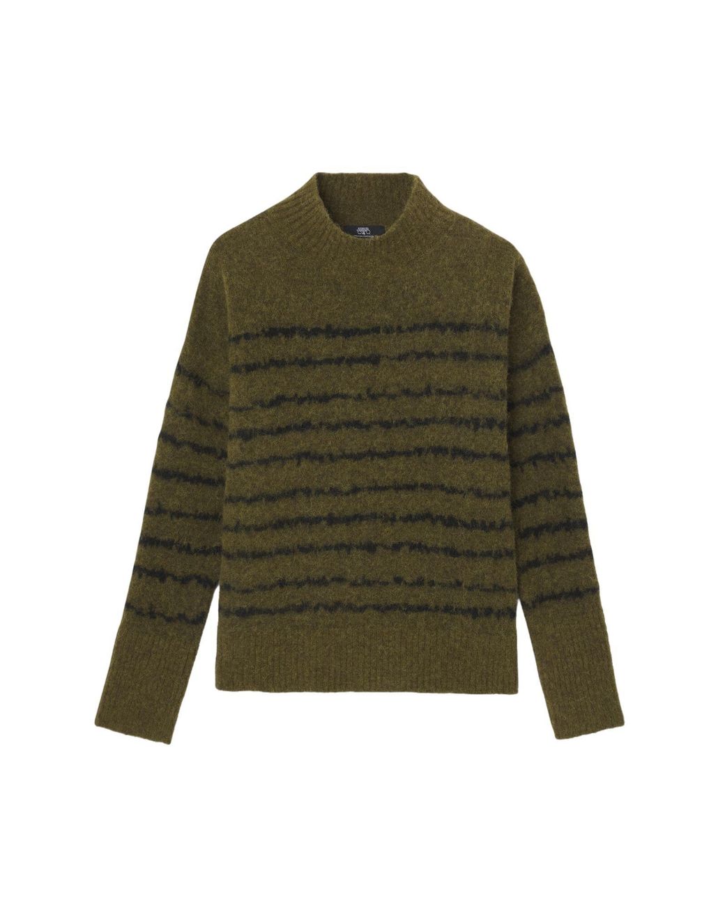 Le Temps Des Cerises Green Pullover August