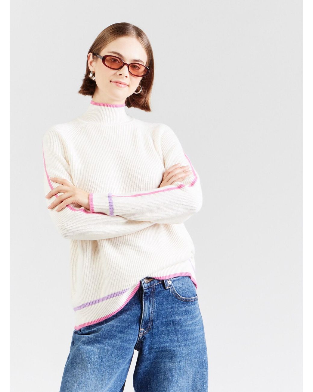 Frieda & Freddies White Pullover