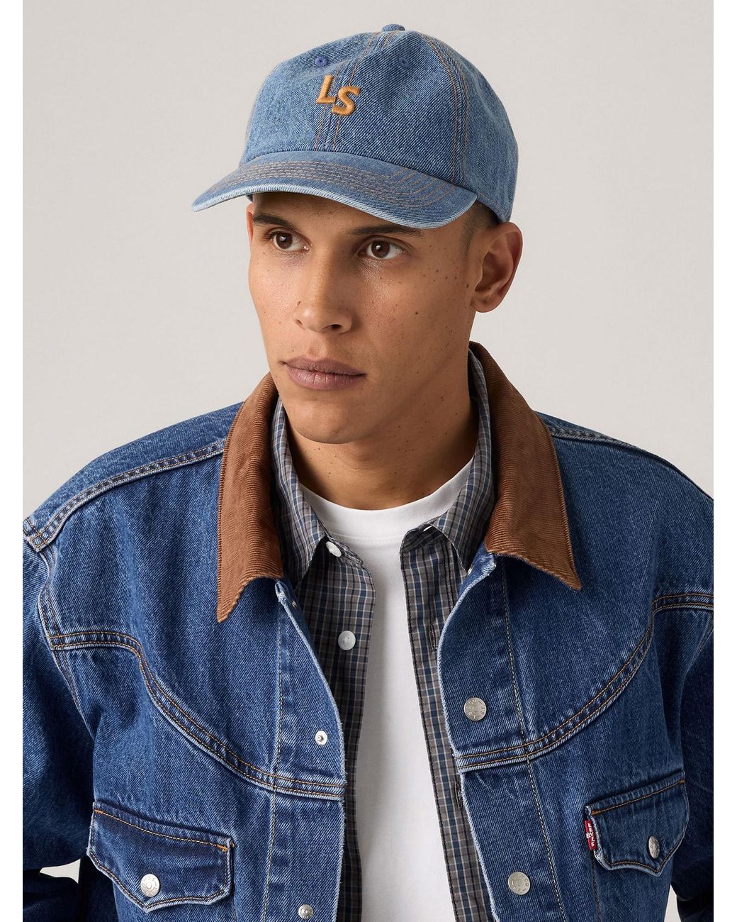Levi's Blue Levis Monogram Cap