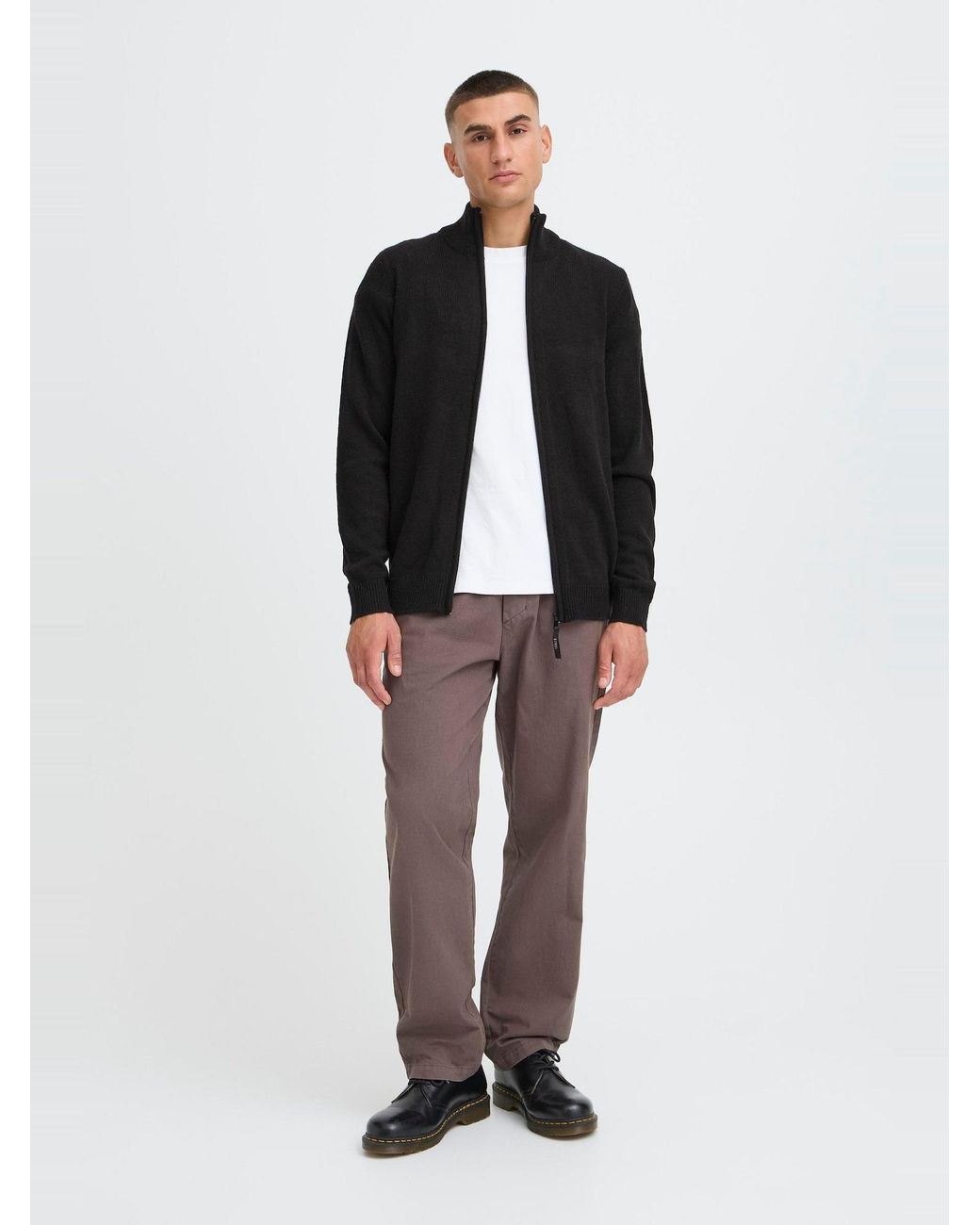 Solid Strickjacke Sdbabal in Black für Herren