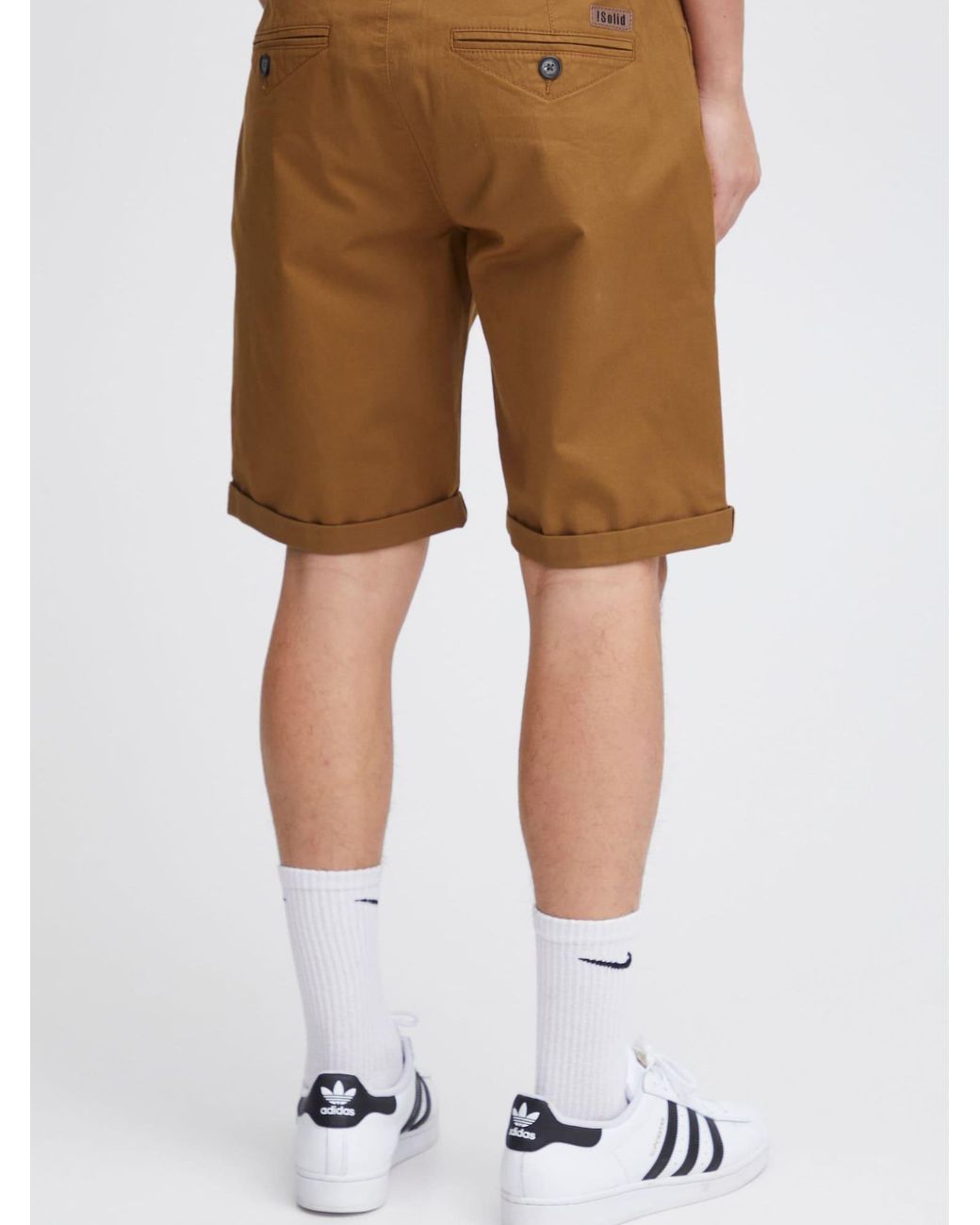 Solid Chinoshorts Montijo in Brown für Herren