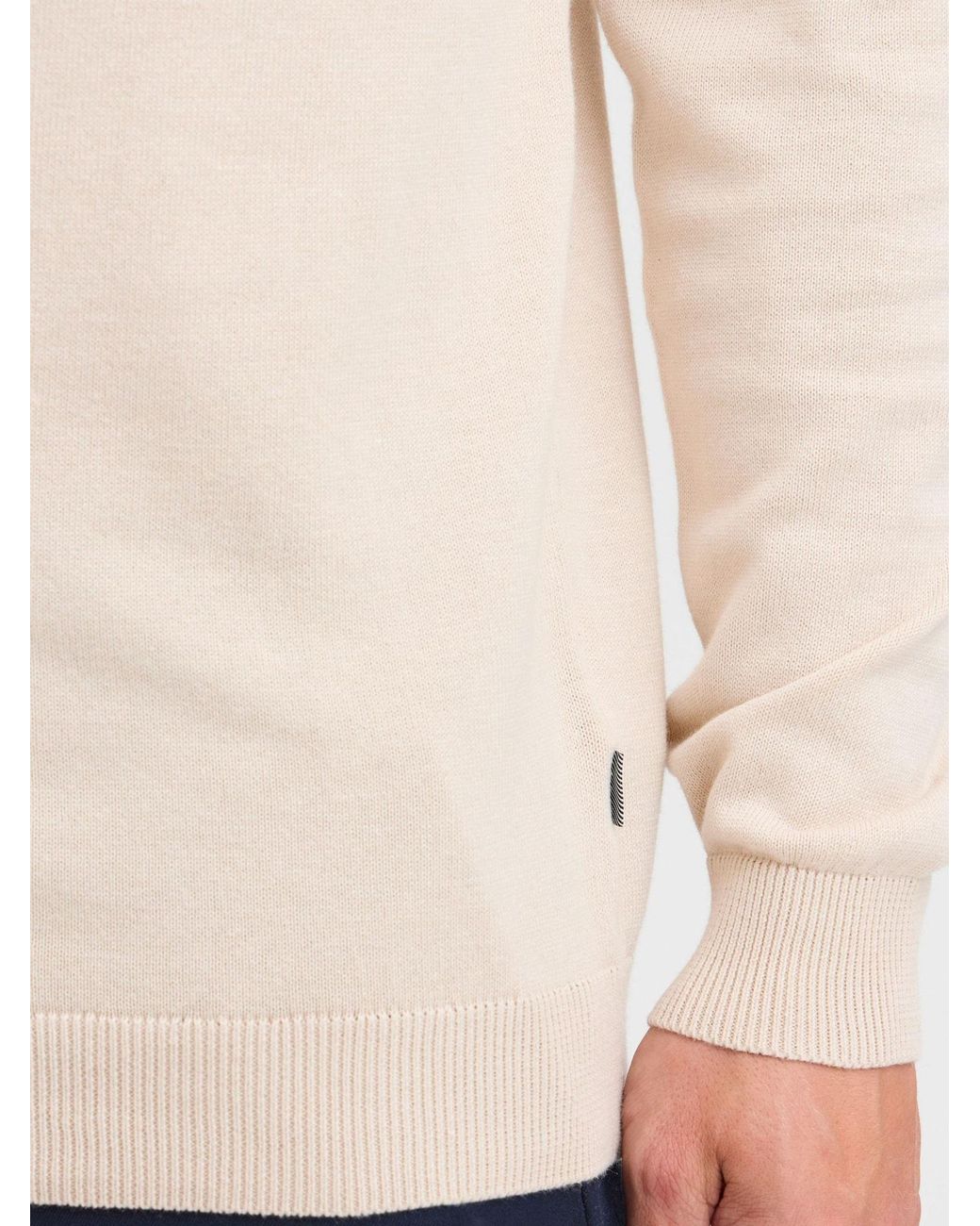 Solid Pullover Ario in White für Herren