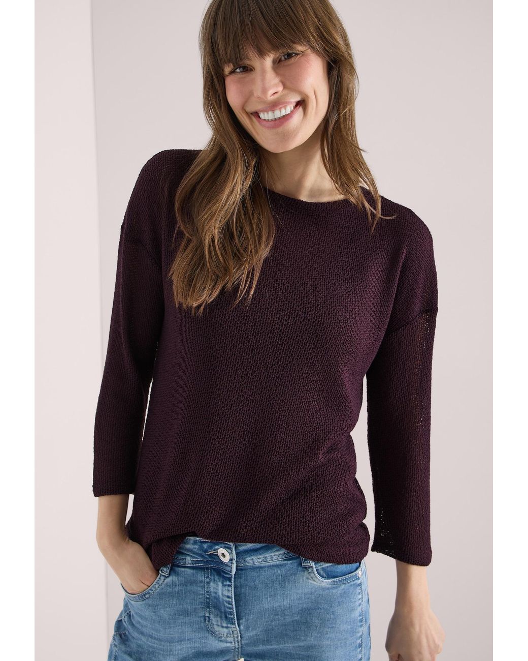 Cecil Purple Pullover