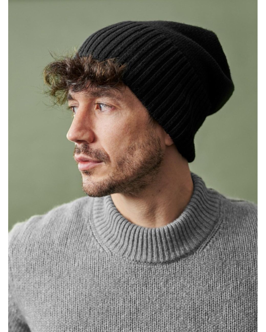 Fawler Mütze Kaleb in Black für Herren