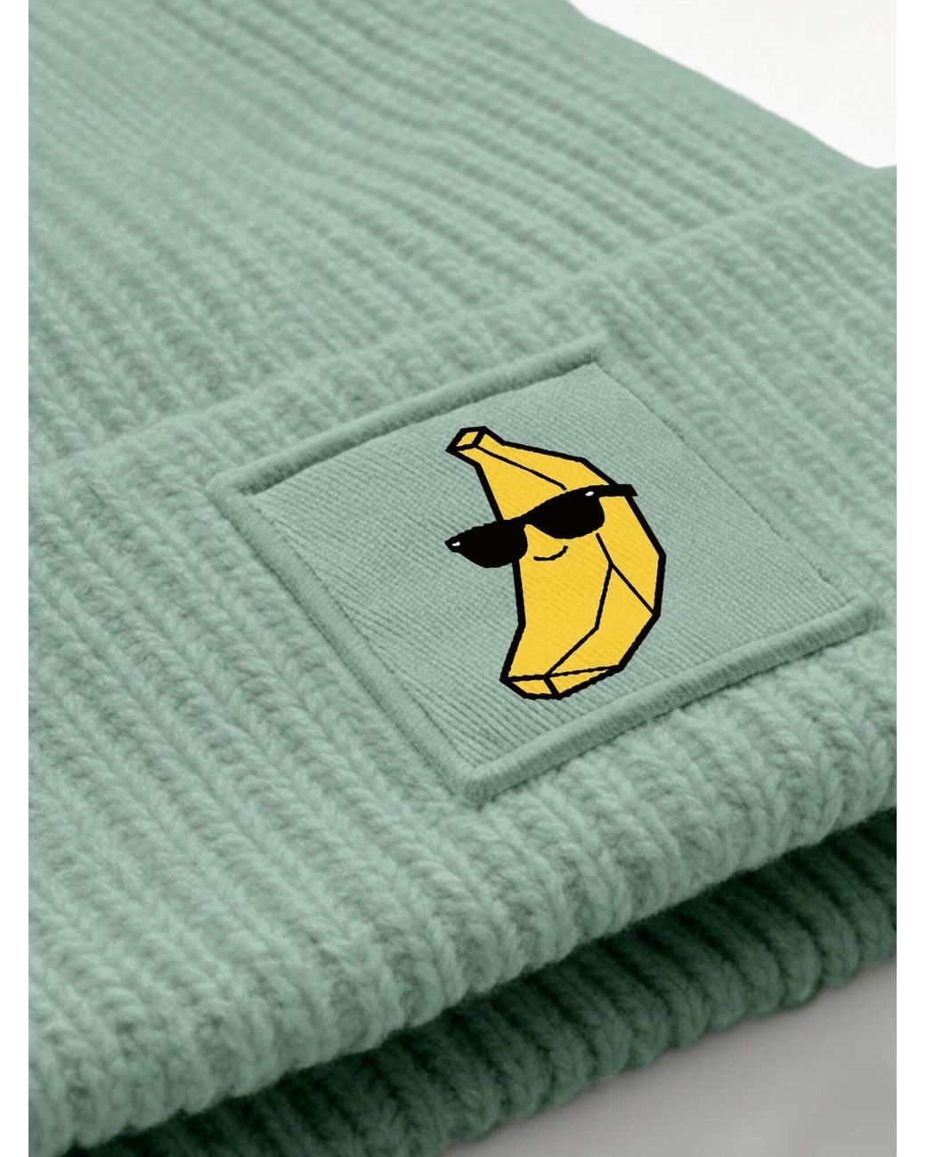 Neverless Mütze Banane in Green für Herren