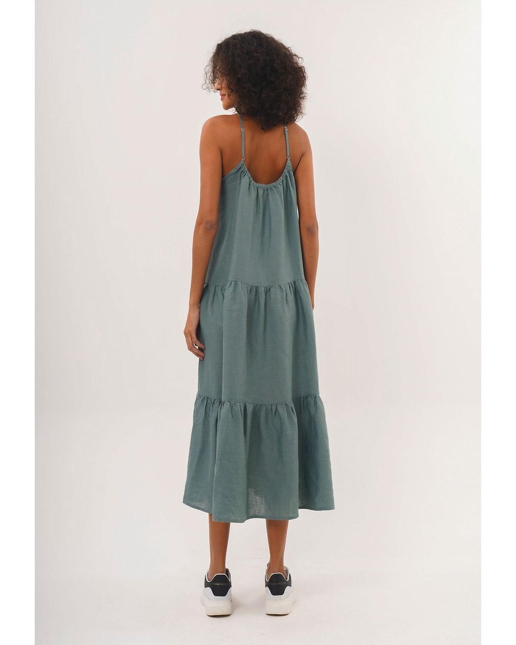 FRESHLIONS Green Sommerkleid Jeanna