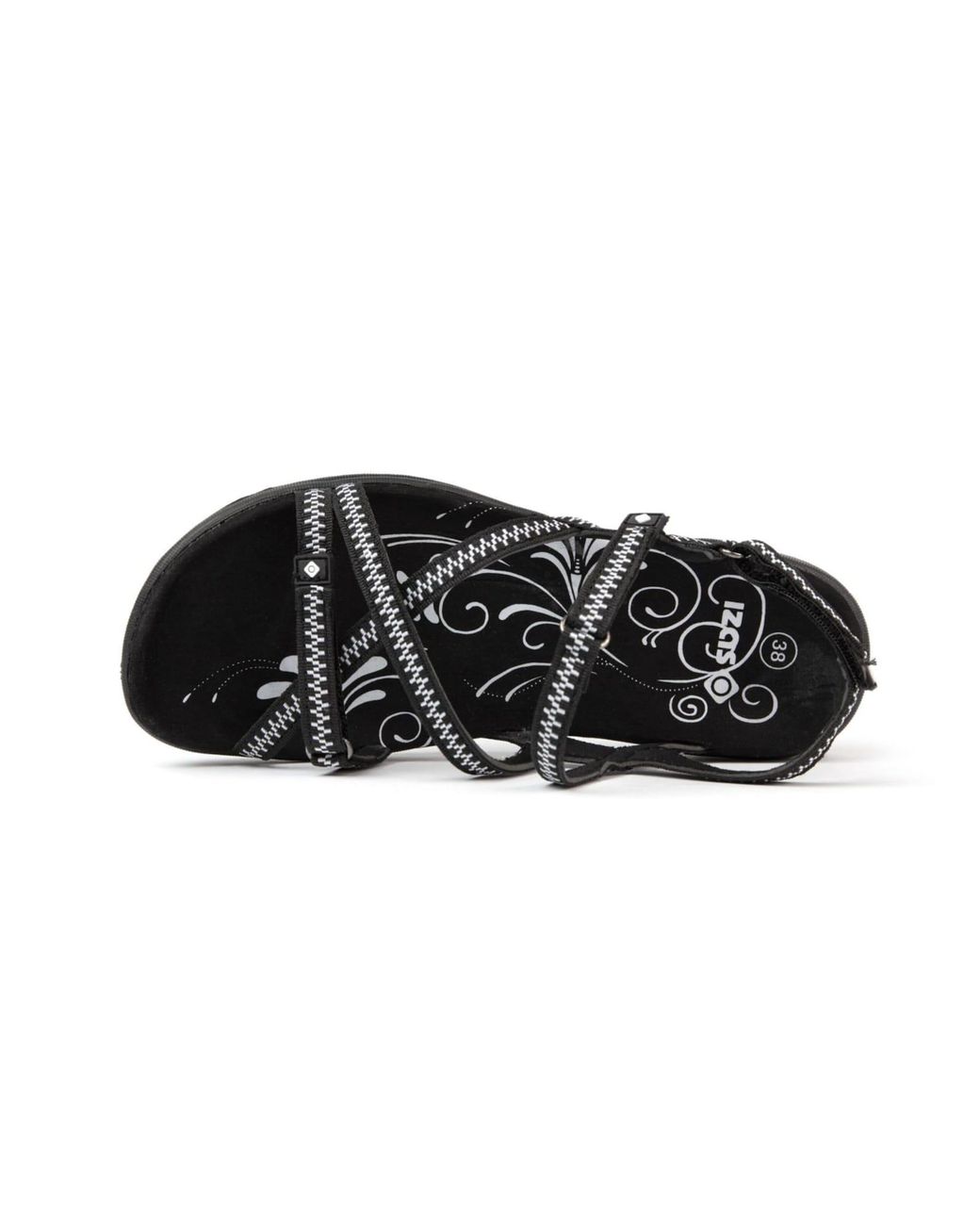 Izas Black Trekkingsandale