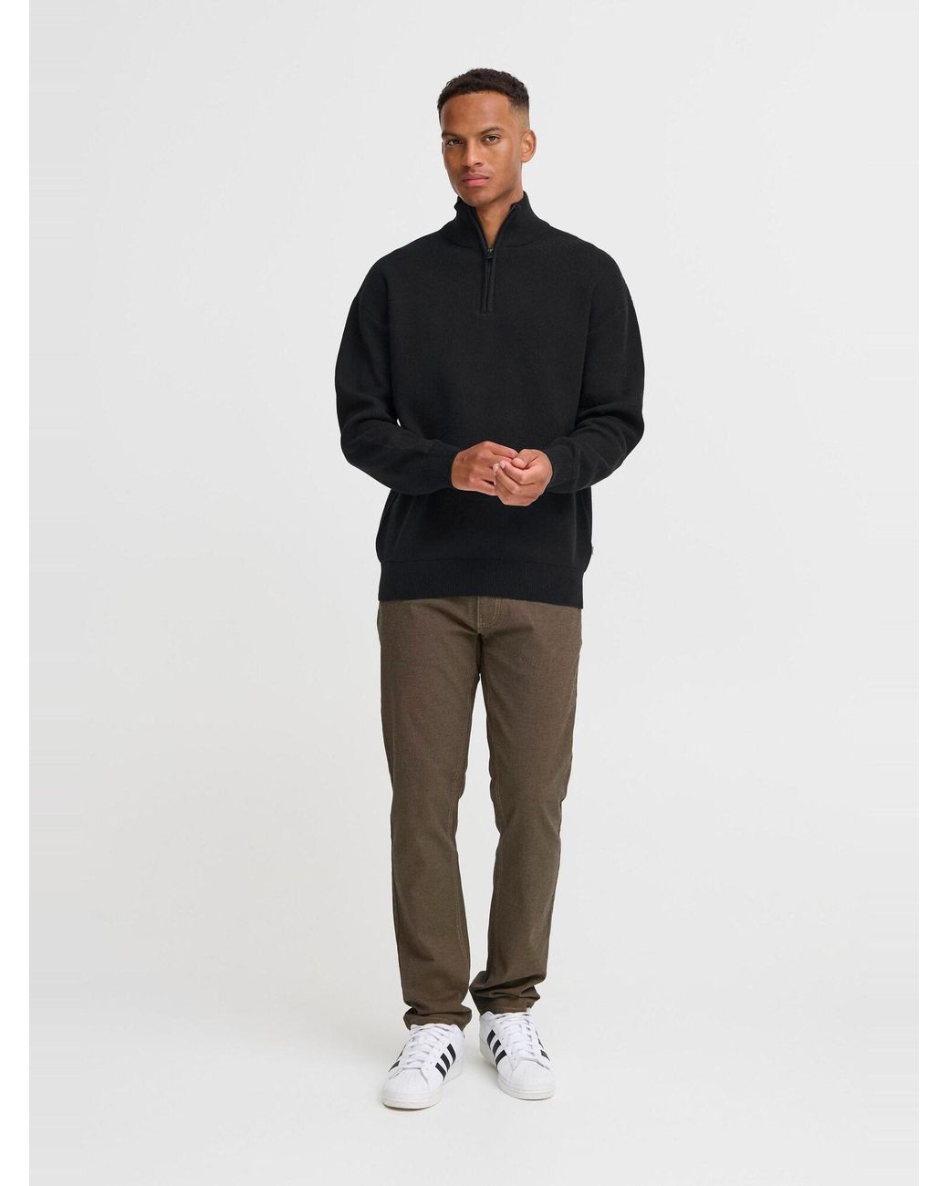 Solid Pullover Sdfinnet in Blue für Herren