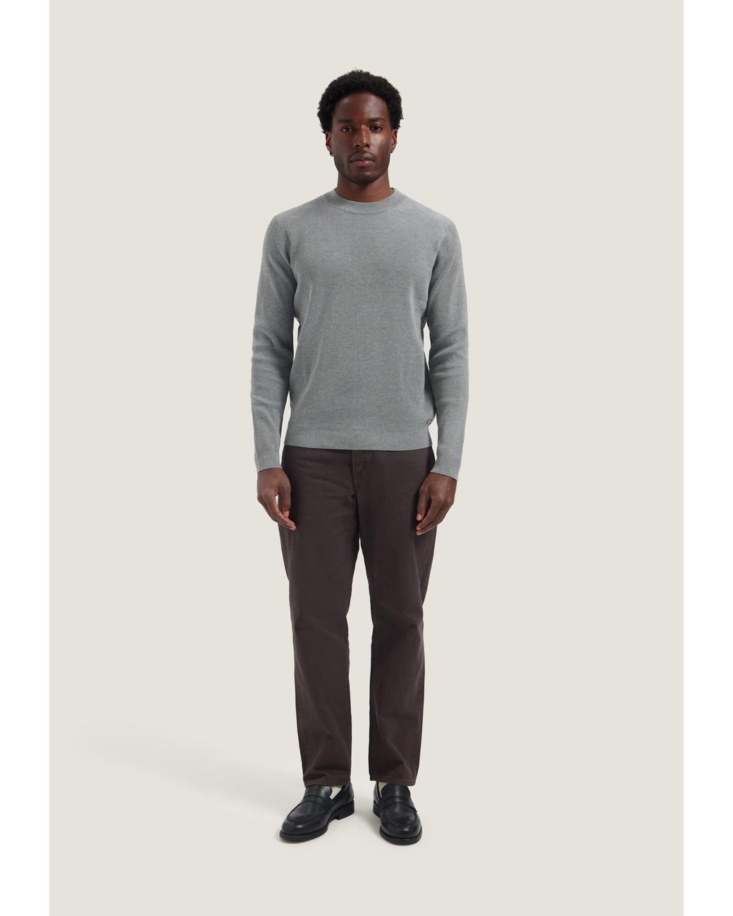 Dstrezzed Pullover Oscar in Gray für Herren