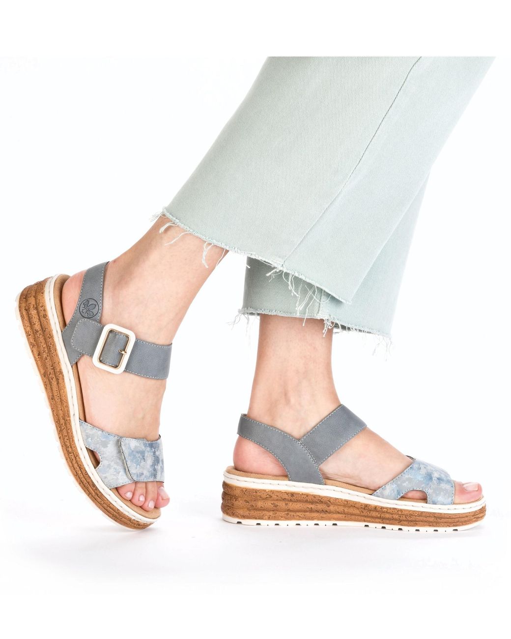 Rieker Blue Sandale