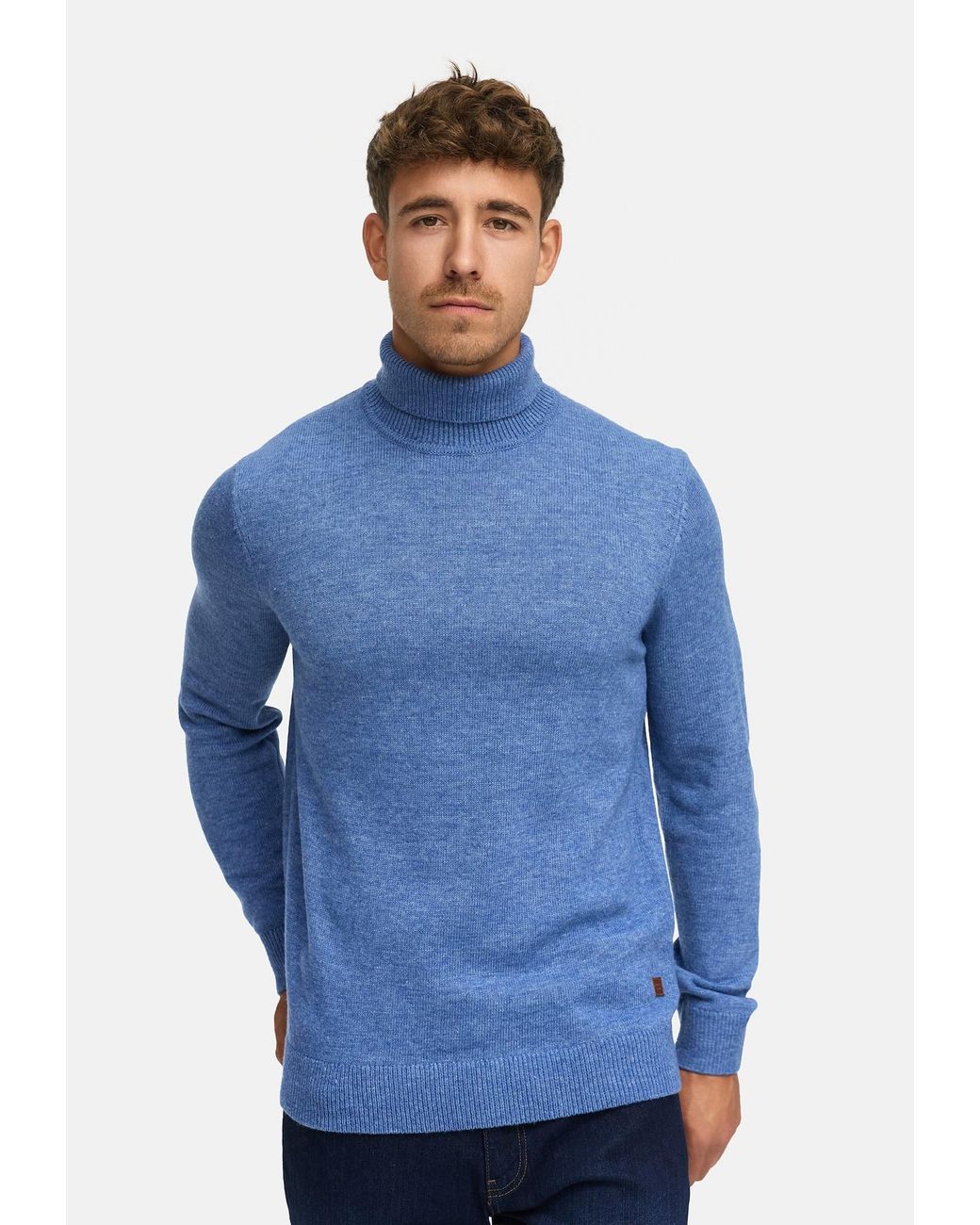 INDICODE Pullover Inmargous in Blue für Herren