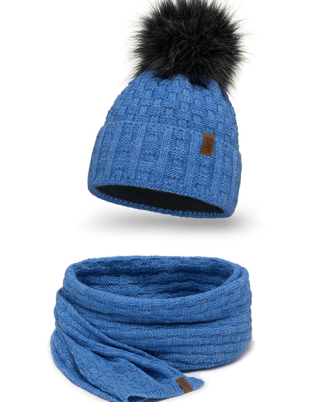 Vivience Blue Mütze 7015 Set