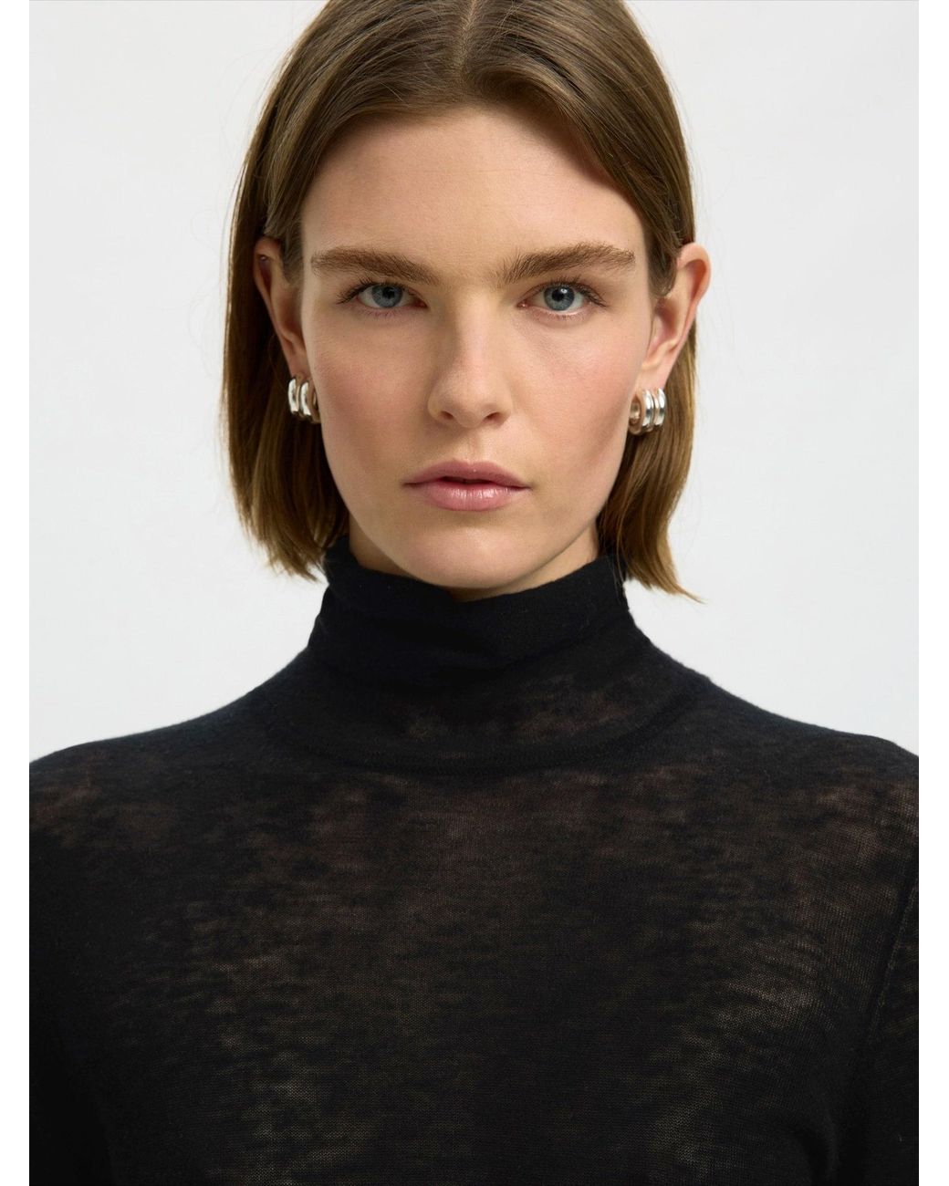 SELECTED Black Pullover Vendy